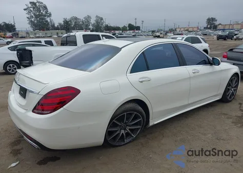 2019 Mercedes-Benz S 450 from USA, damaged, VIN WDDUG6GB6KA454604